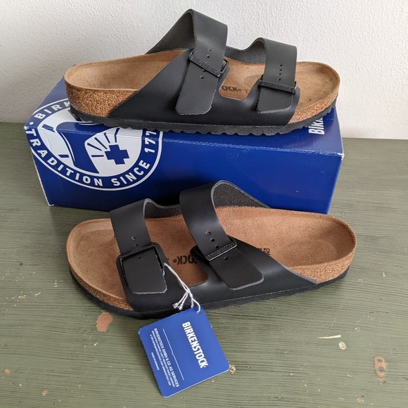 Birkenstock Shoes - Birkenstock Arizona BS Black Sandals (0051191) US Womens 10 Mens 8 BRAND NEW